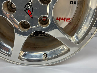 2002 Chevy C5 Corvette 17x8.5 18x9.5 Factory OEM Wheels Rims