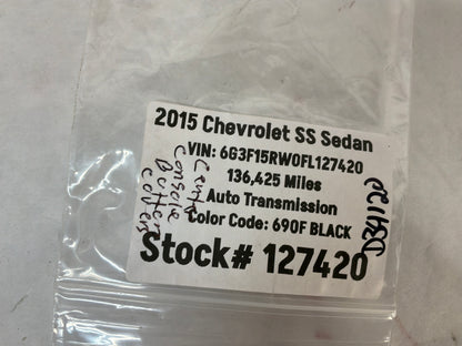 2015 Chevy SS Sedan Center Console Button Covers OEM - Day's Parts Yard
