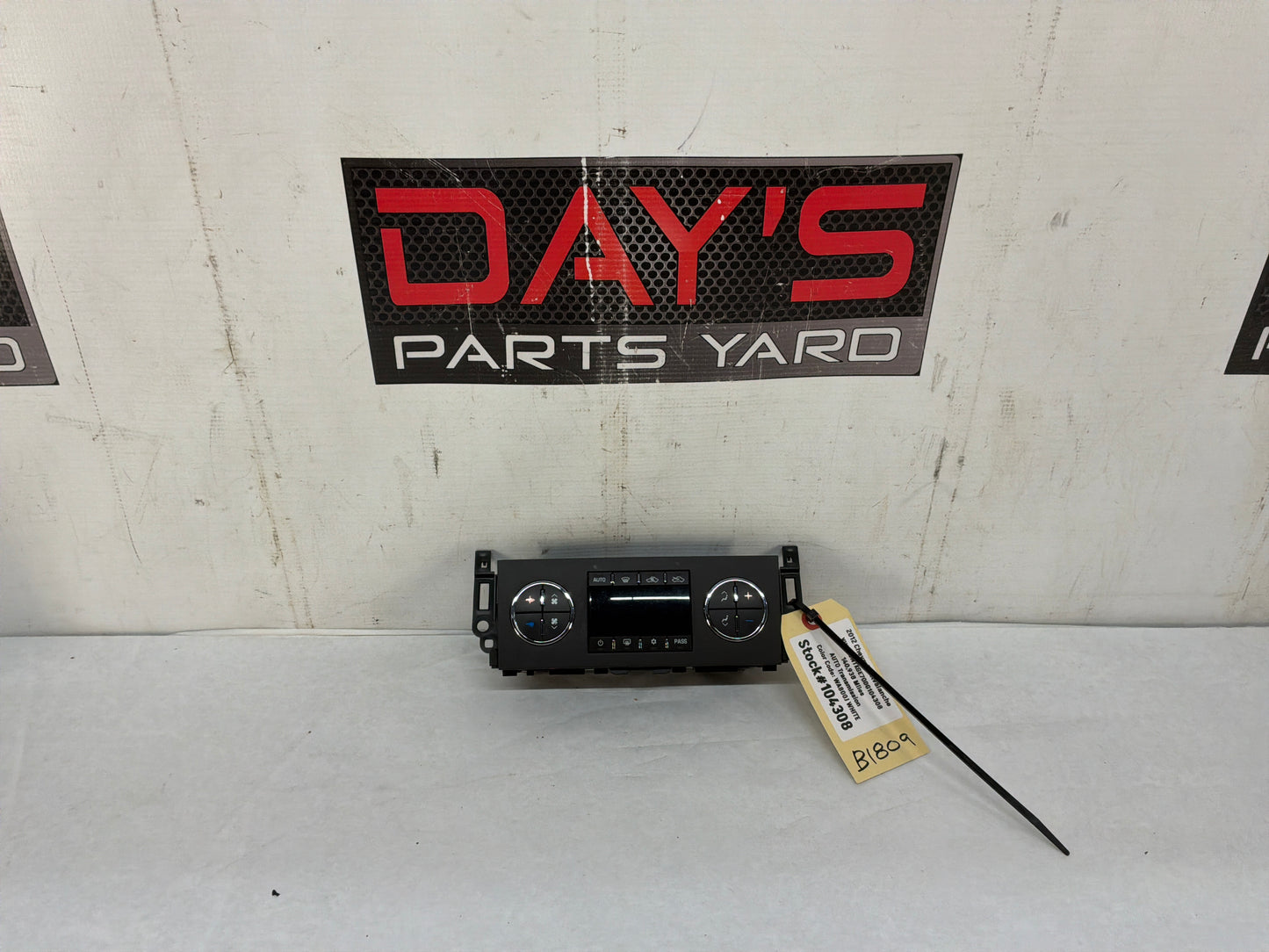 2012 Chevy Avalanche Heater & Air Conditioner Climate Control Assembly OEM