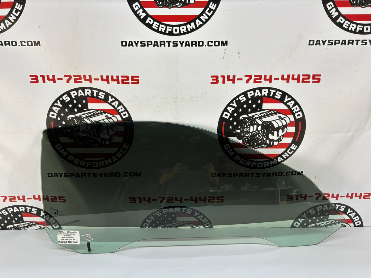 2002 Chevy C5 Corvette RH Passenger Front Door Window Glass OEM