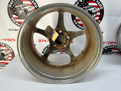 2002 Chevy C5 Corvette 17x8.5 18x9.5 Factory OEM Wheels Rims