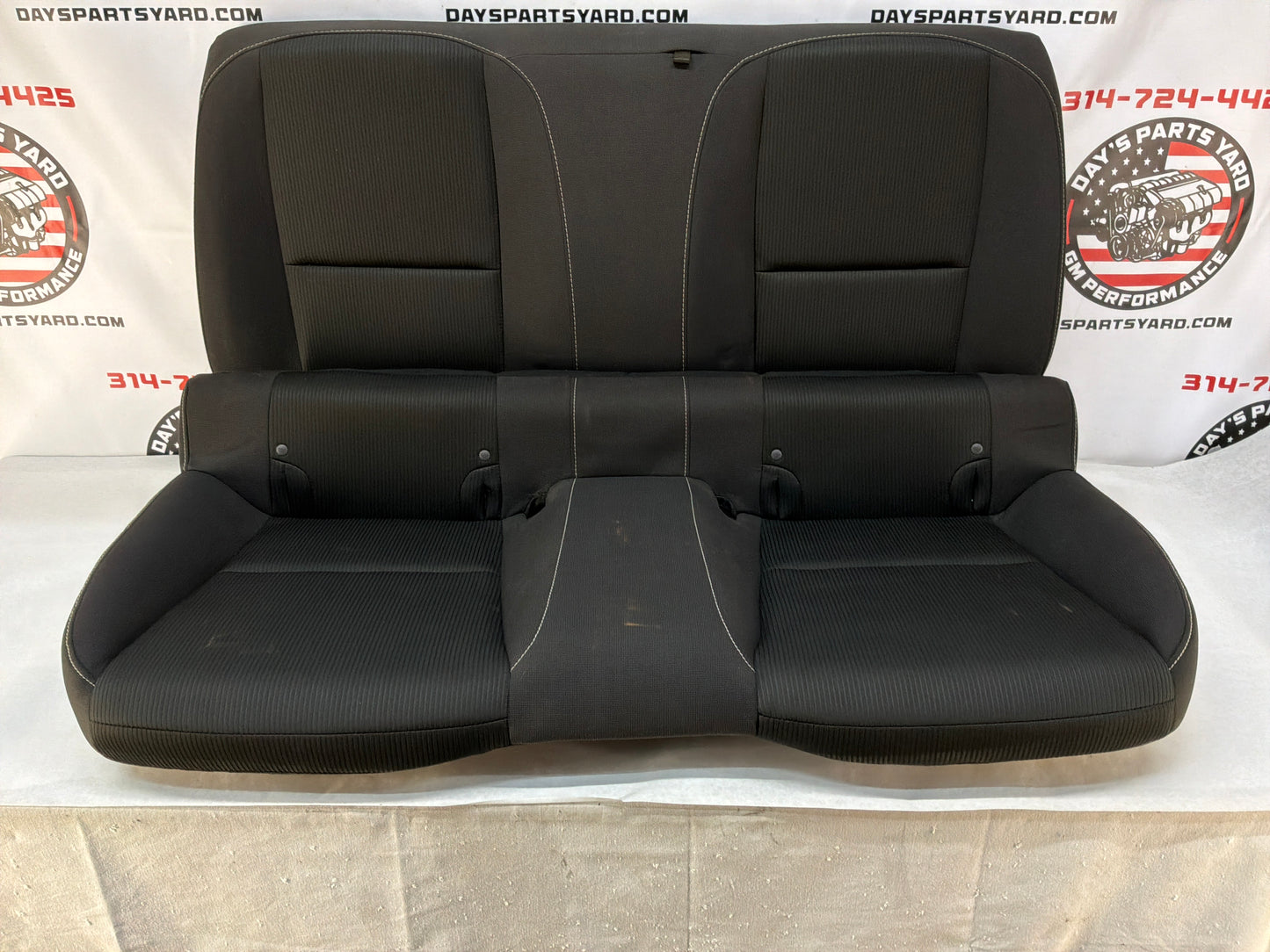 2014 Chevy Camaro SS Seats Front and Rears Black Cloth OEM