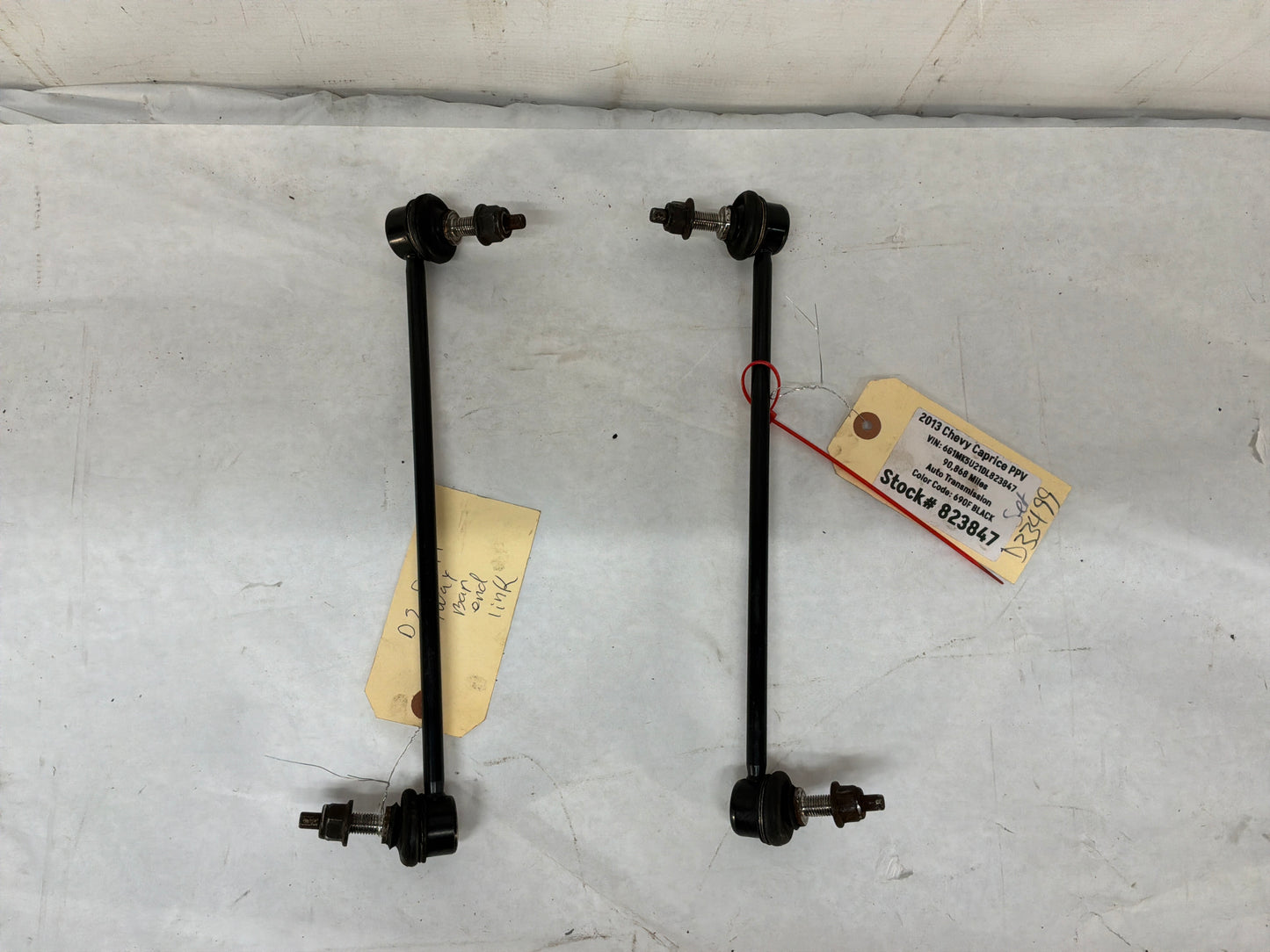Front sway bar end links - Day's Parts Yard