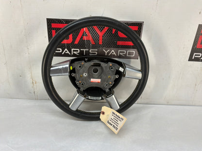 2004 Pontiac GTO Steering Wheel w/ Controls Yellow Stitching OEM - Day's Parts Yard