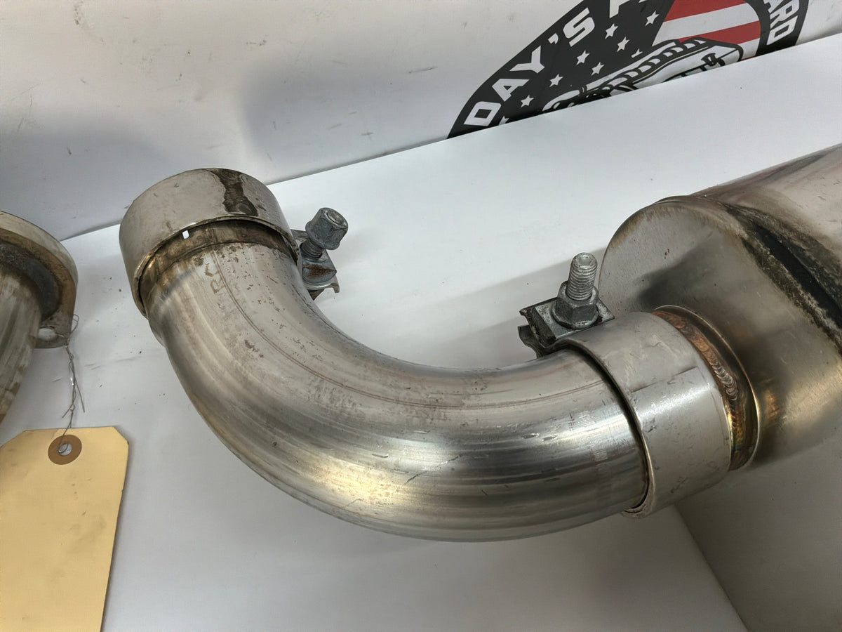 2002 Chevy C5 Corvette Corsa Axle Back Exhaust Mufflers