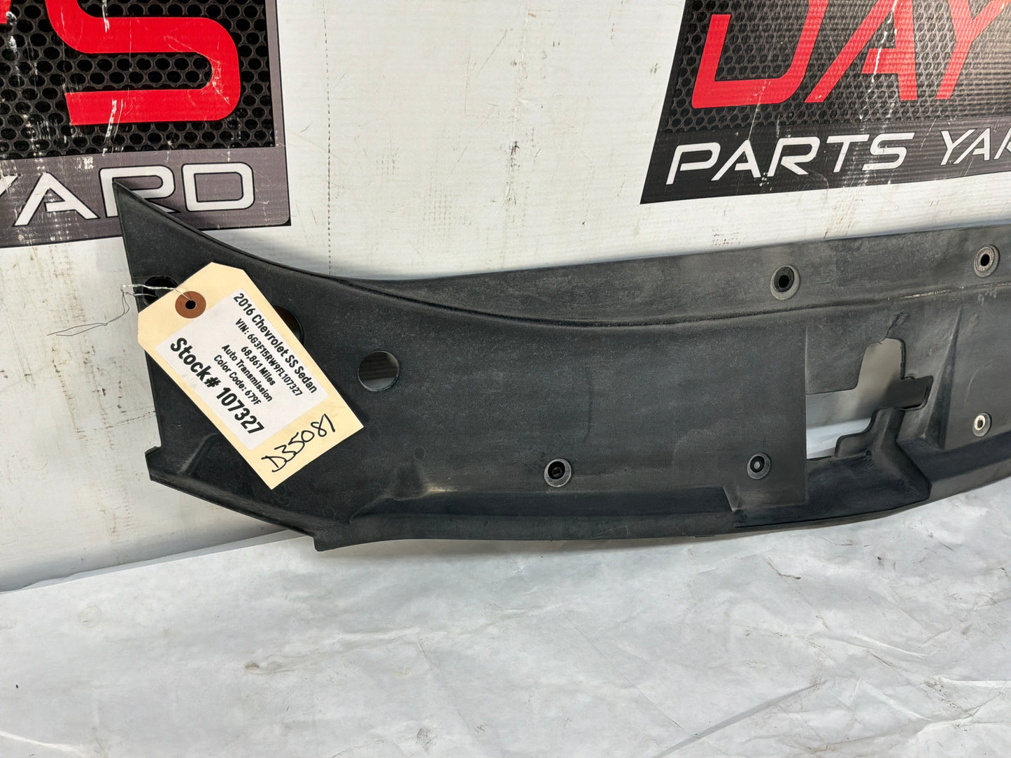 Radiator splash shield - Day's Parts Yard