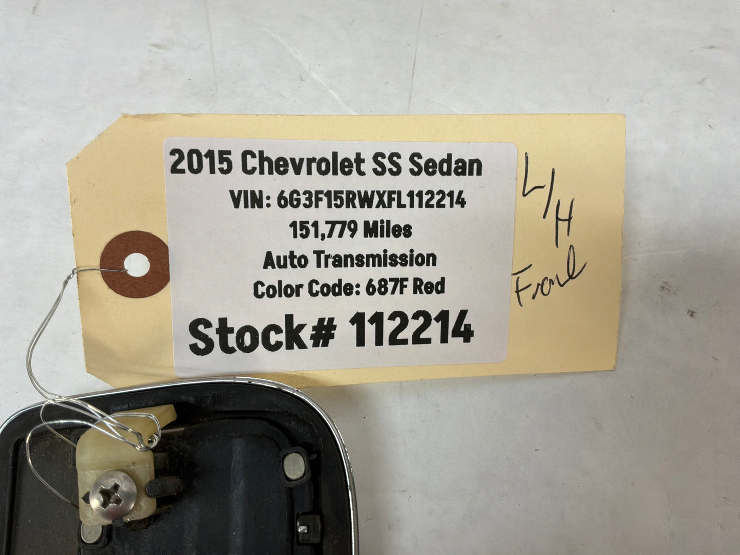 2015 Chevy SS Sedan RH & LH Fender Side Marker Lights Lamps OEM