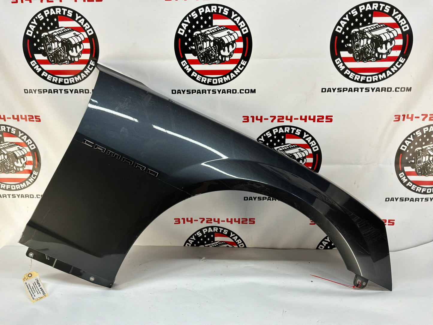2011 Chevy Camaro SS RH Passenger Front Fender Gray OEM