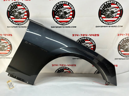 2011 Chevy Camaro SS RH Passenger Front Fender Gray OEM