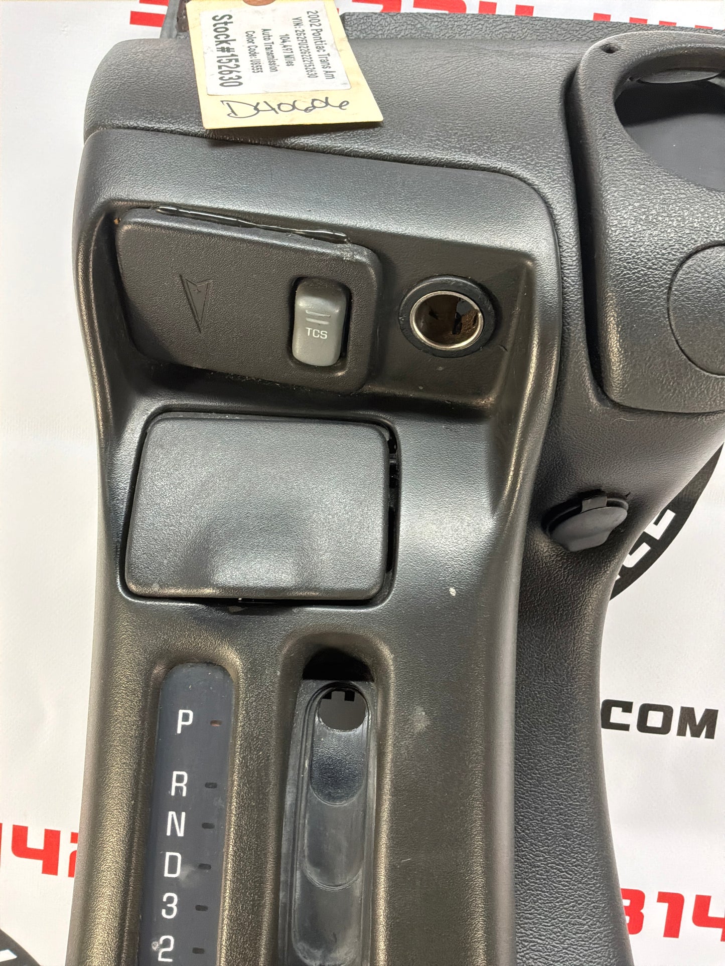 2002 Pontiac Trans Am WS6 Center console