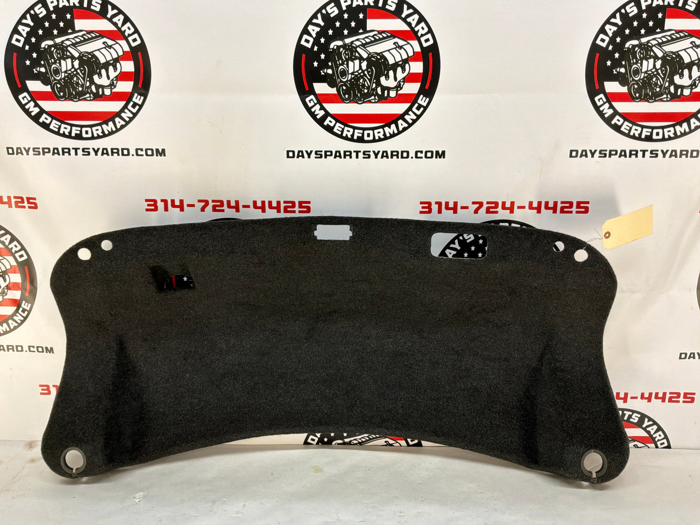 2016 Cadillac CTS-V Trunk Deck Lid Liner Carpet Felt OEM