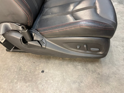 2017 Chevy SS Sedan RH Passenger Front Seat Black Leather Alcantara Suede OEM