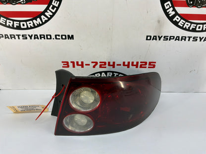 2006 Pontiac GTO RH Passenger Tail Light Taillight Lamp OEM