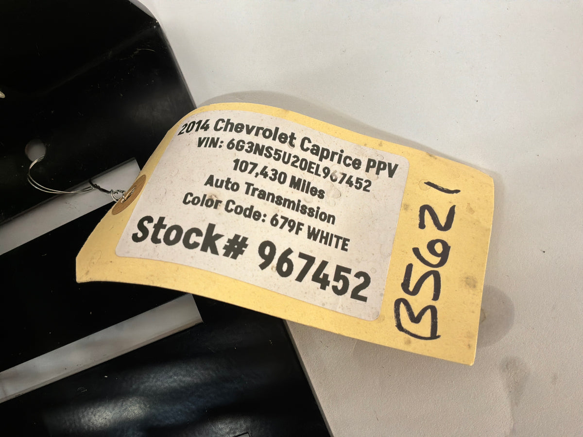2014 Chevy Caprice PPV Center Console Arm Rest OEM