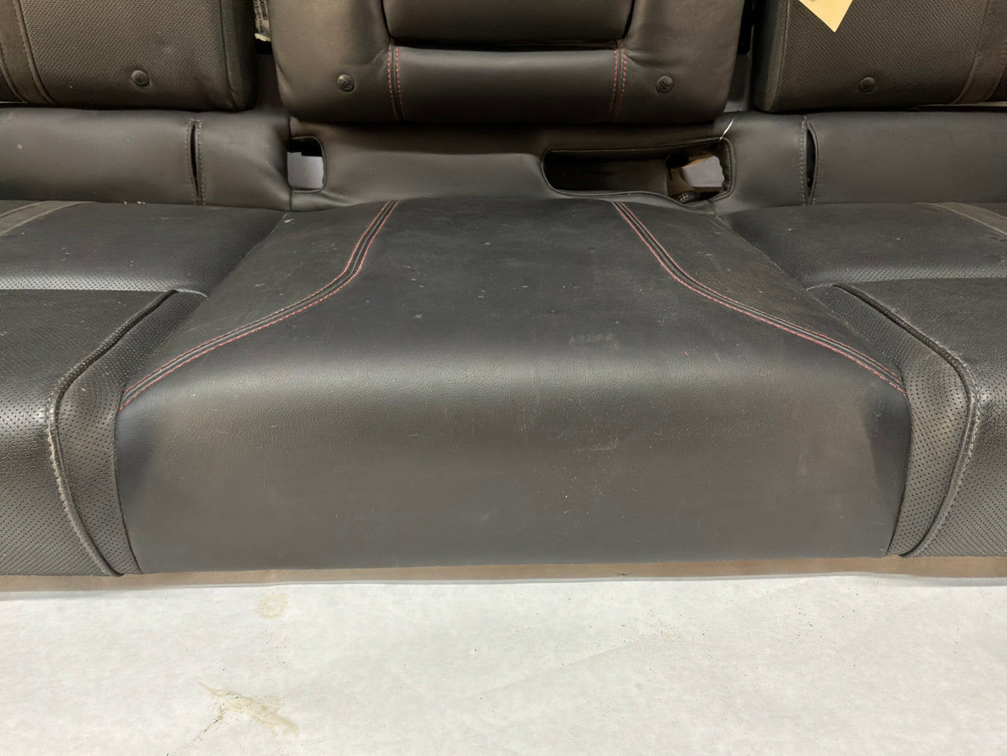 2017 Chevy SS Sedan Rear Seats Black Leather Alcantara Suede OEM