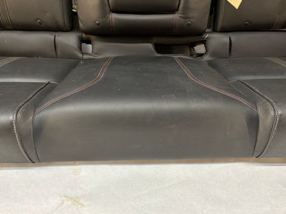 2017 Chevy SS Sedan Rear Seats Black Leather Alcantara Suede OEM
