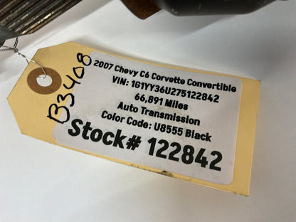 2007 C6 Corvette Convertible LH Driver CV Axle Shaft OEM