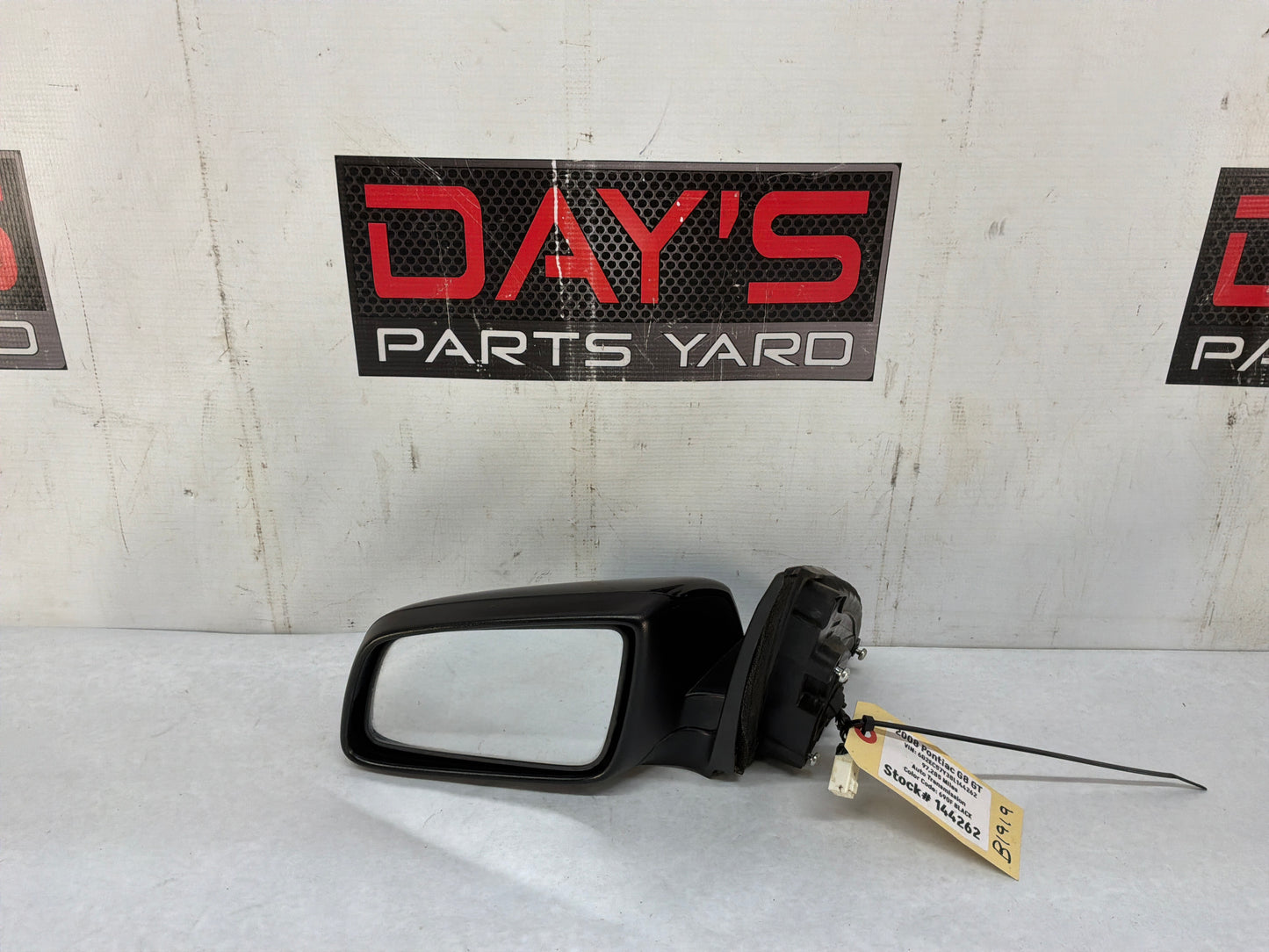 2008 Pontiac G8 GT LH Driver Exterior Out Side Mirror Black OEM