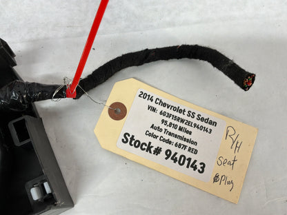 2014 Chevrolet SS Sedan Front Seat Body Side Wire Wiring Harness Pigtails OEM