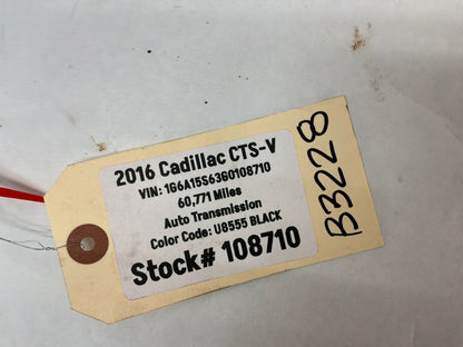 2016 Cadillac CTS-V Front Brake Rotor Cooling Duct Deflector OEM