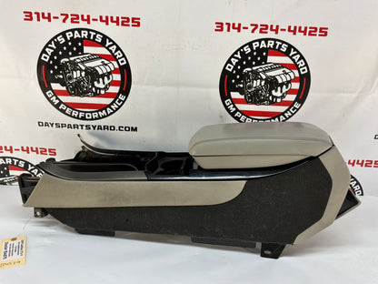REPICTURE TAKE TRIM OFF AND PUT WITH B4531   2009 Cadillac CTS-V Center Console Armrest Gray Grey OEM - Day's Parts Yard