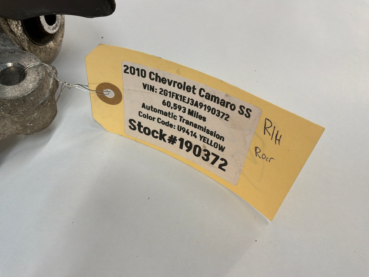 Rh rear spindle