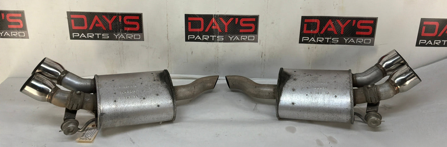 2015 Chevrolet Camaro SS 1LE Factory OEM NPP Bi Mode Exhaust Mufflers OEM