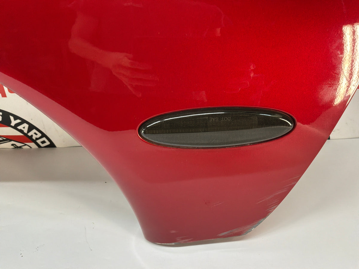 2002 Chevy C5 Corvette LH Driver Rear Quarter Fender Panel Red OEM
