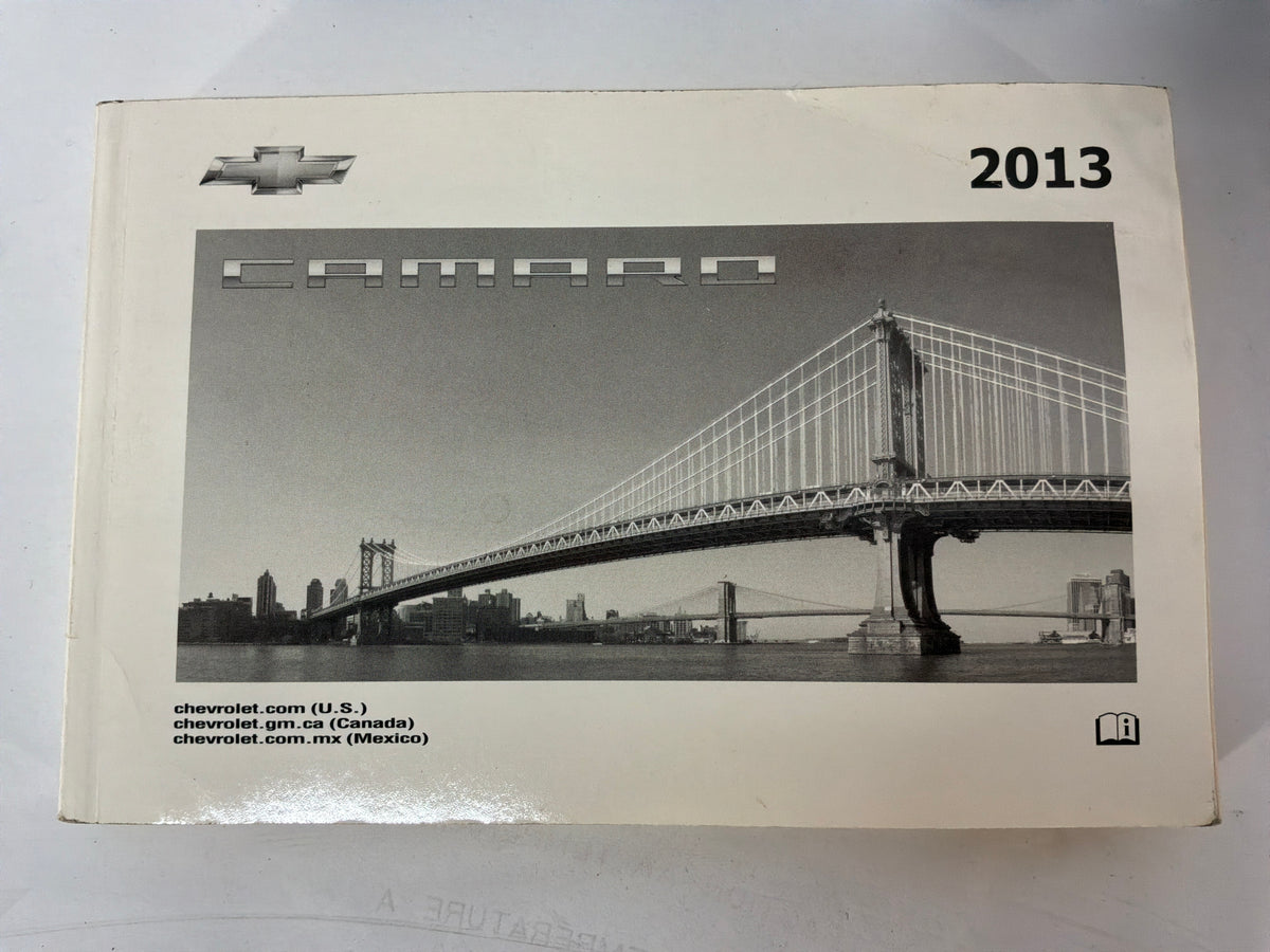 2013 Chevy Camaro ZL1 Owners Manual Book Booklet OEM
