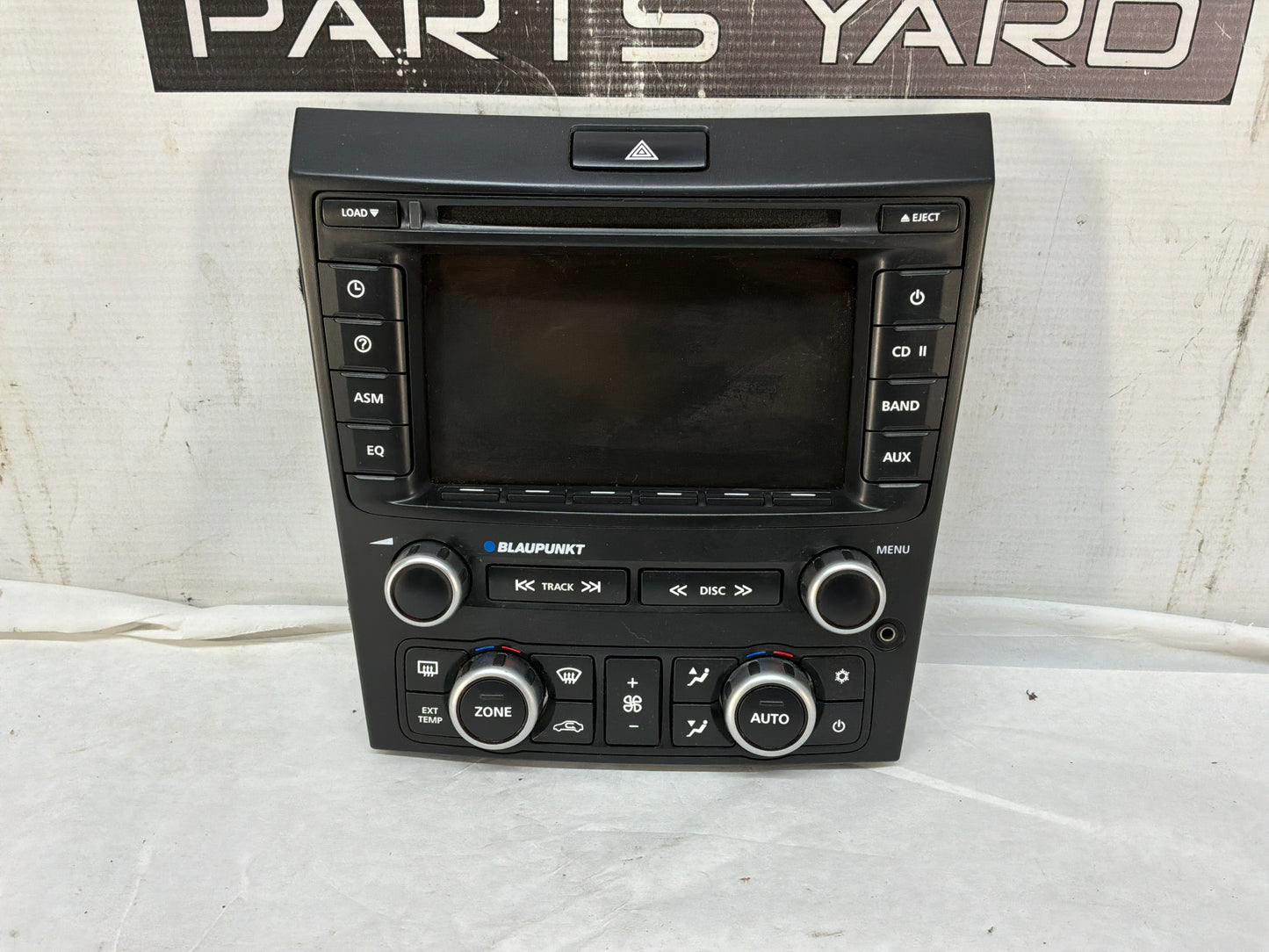 2008 Pontiac G8 GT Blaupunkt AM FM Radio CD Player Climate Control Face Plate OEM