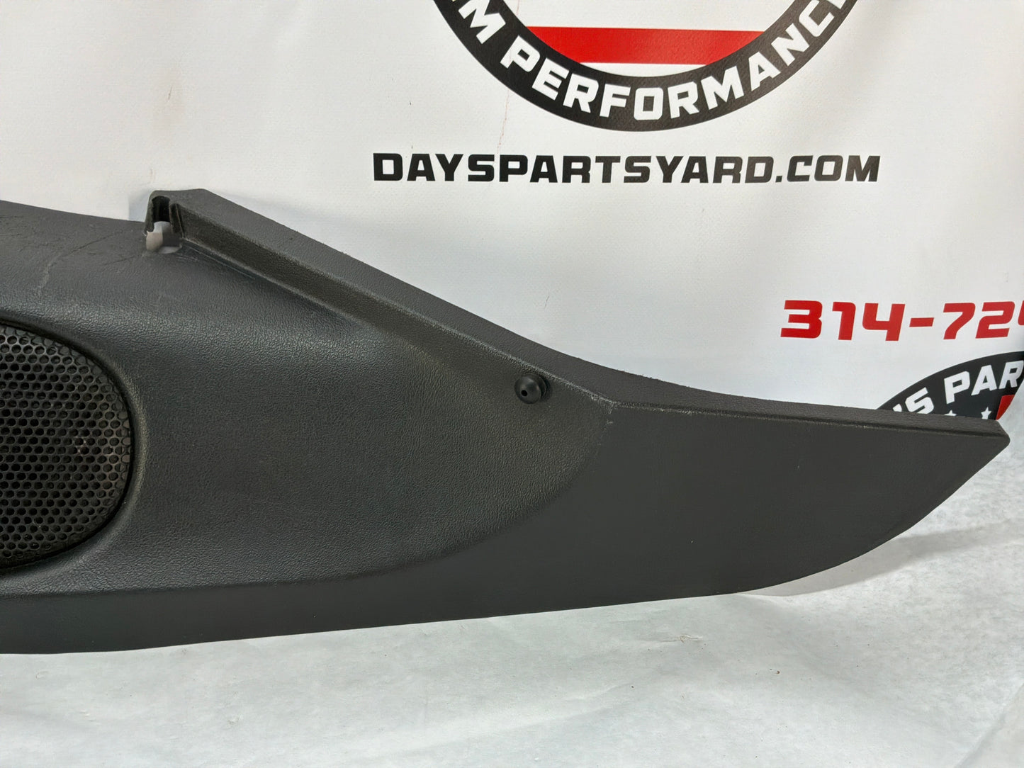 2002 Pontiac Trans Am LH Driver Rear Hatch Cargo Trunk Side Panel Trim Ebony OEM