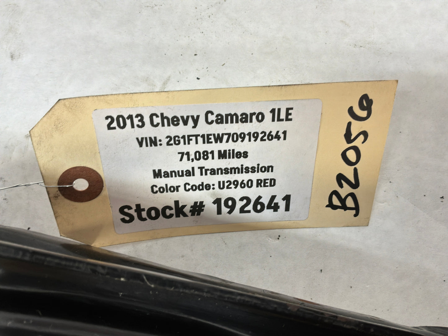 2013 Chevy Camaro 1LE LH Driver Rear Suspension Trailing Arm OEM
