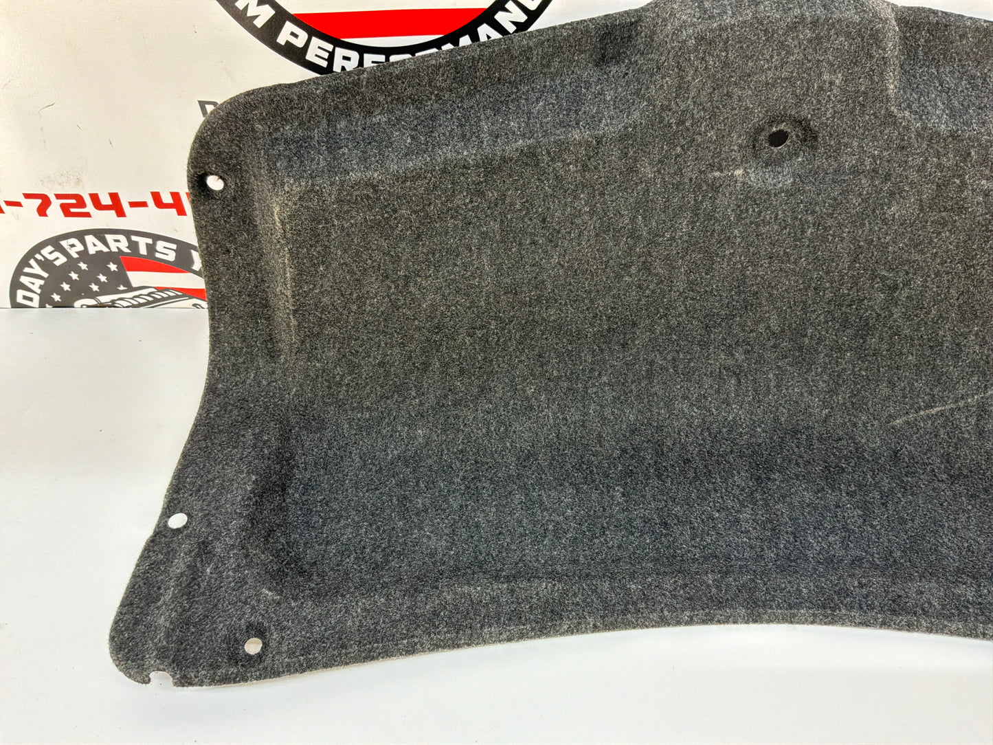 2006 Cadillac CTS-V Trunk Deck Lid Liner Carpet Felt OEM