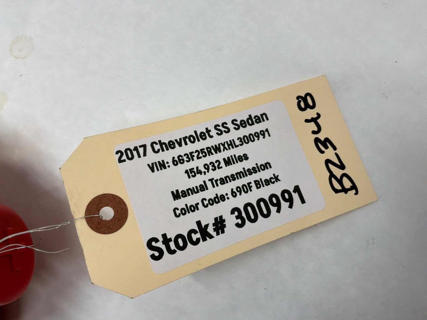 2017 Chevy SS Sedan Positive Battery Jump Start Post Cover Terminal OEM