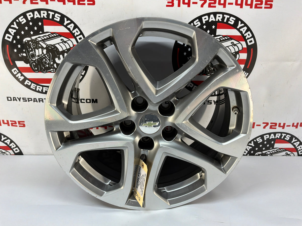 2017 Chevy SS Sedan Factory OEM Rear Wheel 19x9 OEM HAS A FLAT SPOT