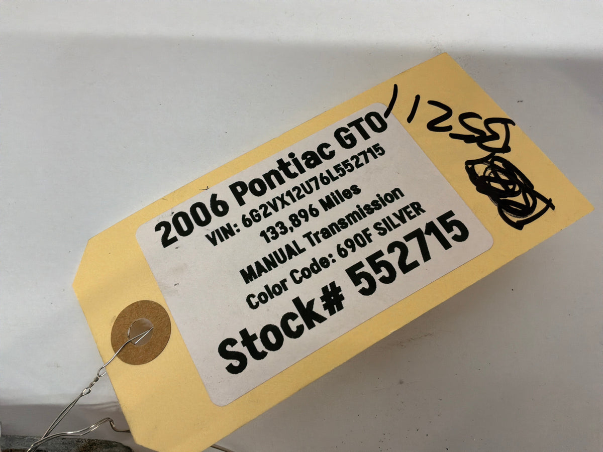 2006 Pontiac GTO Clutch Reservoir Bracket OEM
