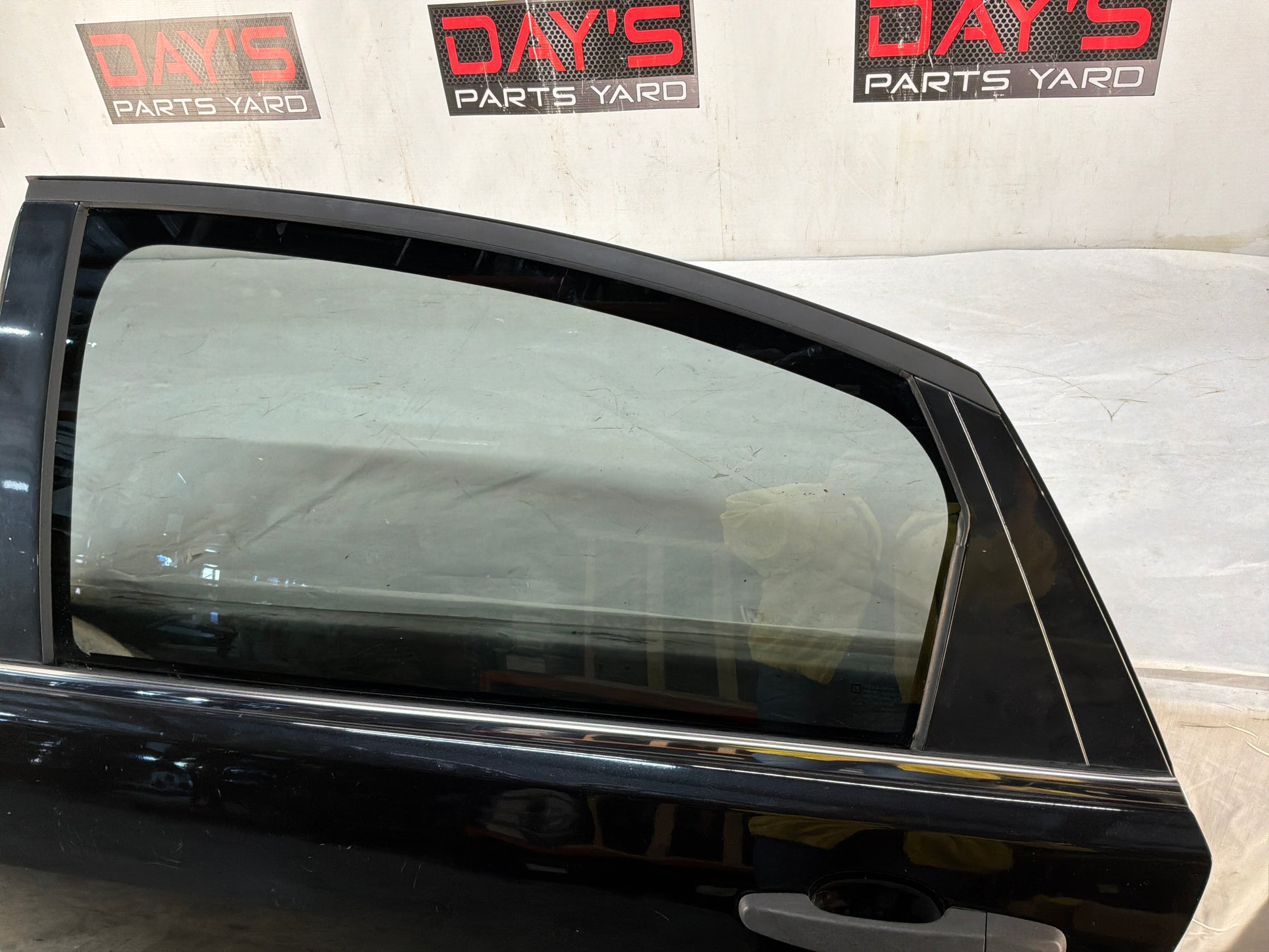 2013 Chevy Caprice PPV LH Driver Rear Exterior Door Black OEM - Day's Parts Yard