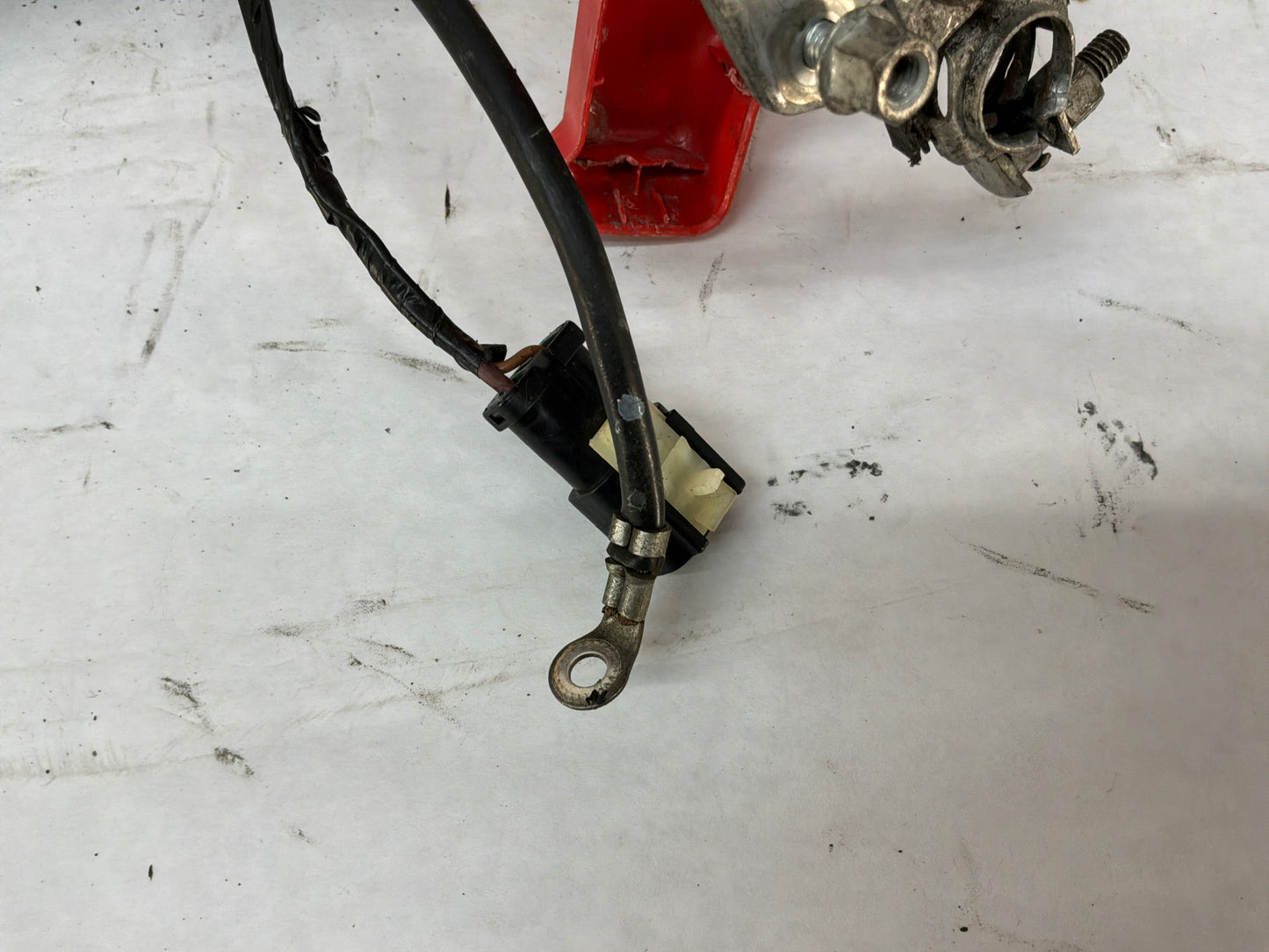 2004 Pontiac GTO Starter Alternator Positive Negative Battery Cable Wire Wiring Harness OEM