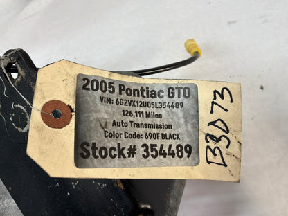 2005 Pontiac GTO Rear End Rearend Carrier Axle Differential 3.46 LSD OEM