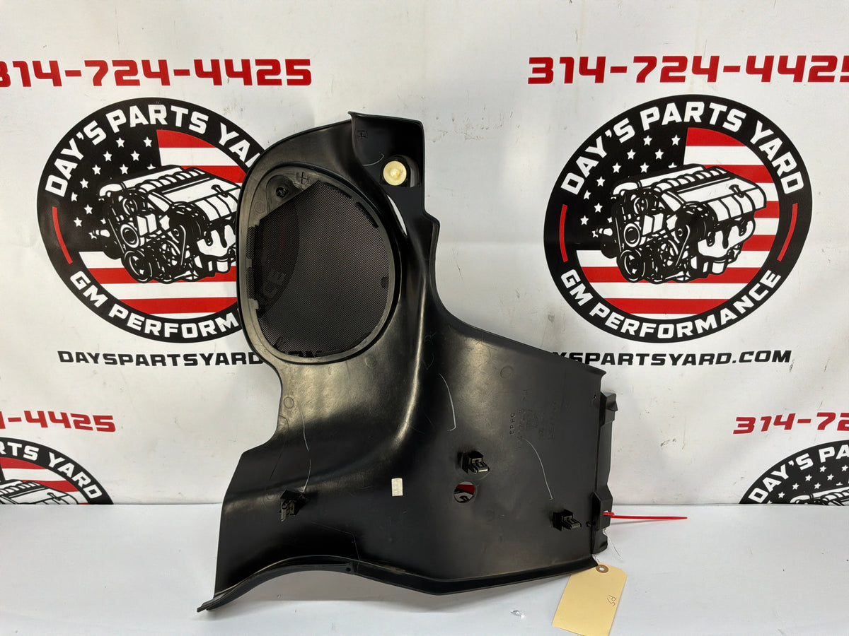 2002 Chevy C5 Corvette RH Passenger Interior Quarter Speaker Cover Panel Trim OEM