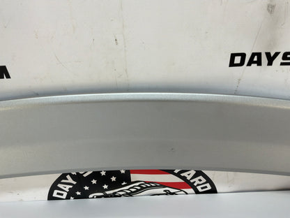 2017 Chevy SS Sedan Trunk Deck Lid Spoiler Wing Silver OEM