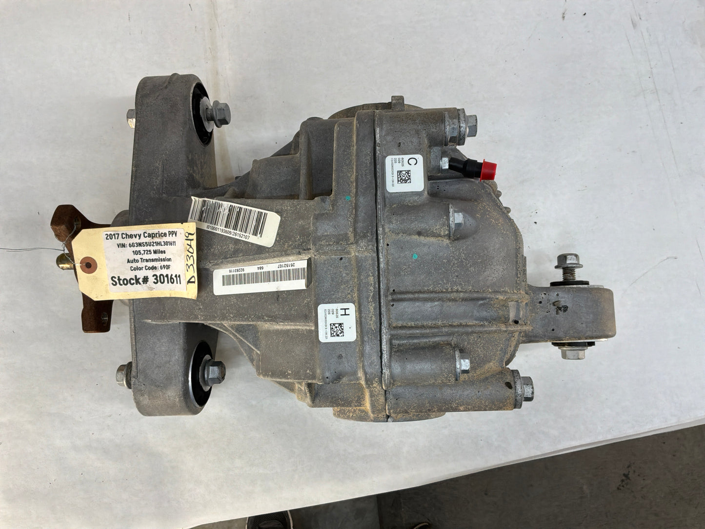 Rear differential - Day's Parts Yard