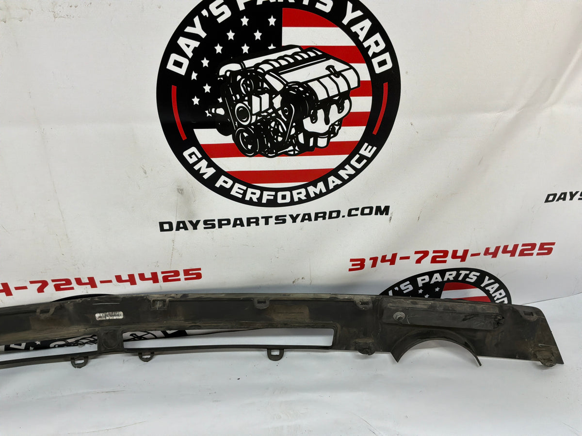 2009 Cadillac CTS-V Sedan Rear Bumper Fascia Cover Valance Diffuser Insert Cover Panel OEM