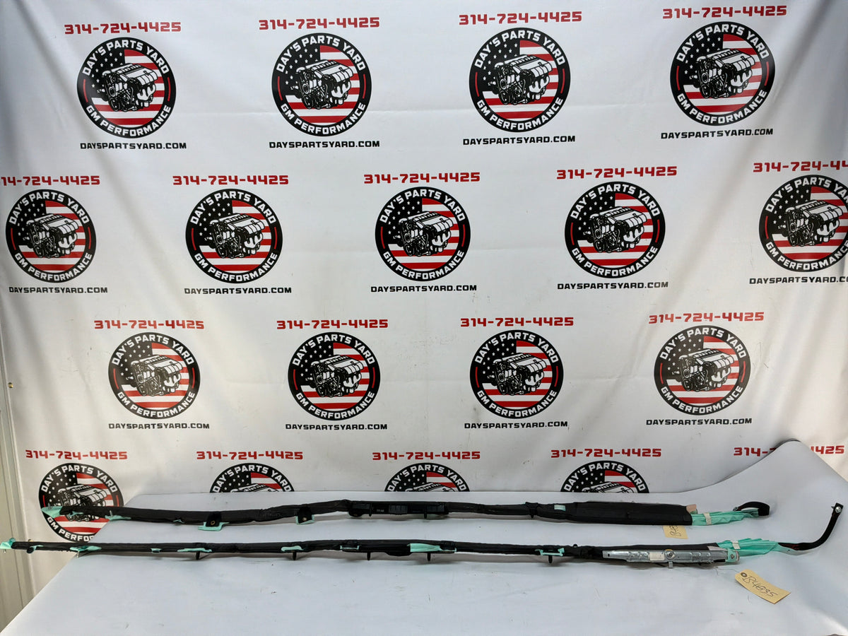 2014 Chevrolet SS Sedan RH & LH Roof Side Rail Curtain Airbag Air Bag Set OEM
