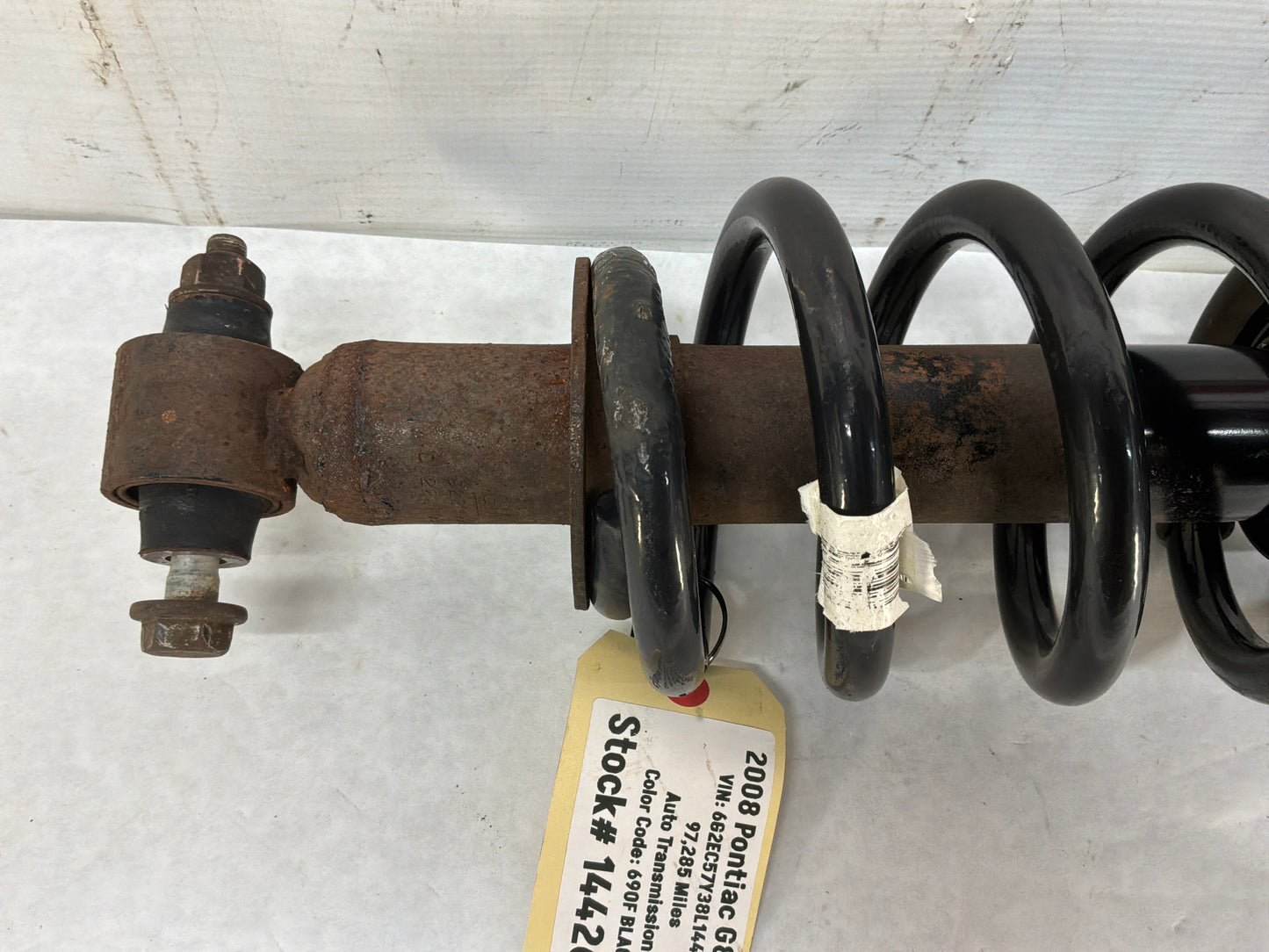 2008 Pontiac G8 GT LH Driver Rear Suspension Shocks Strut Absorber Assembly OEM