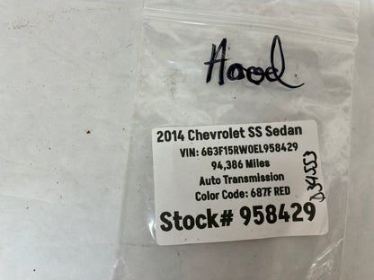 Hood adj - Day's Parts Yard