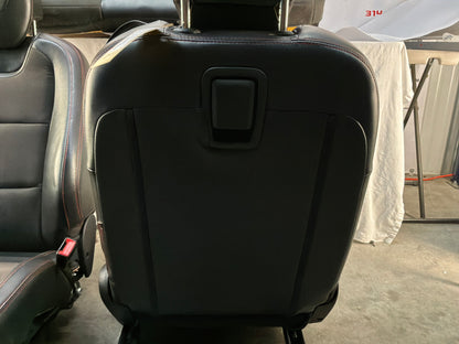 2013 Chevy Camaro ZL1 Seats Black Leather Suede Alcantara Front and Rear OEM