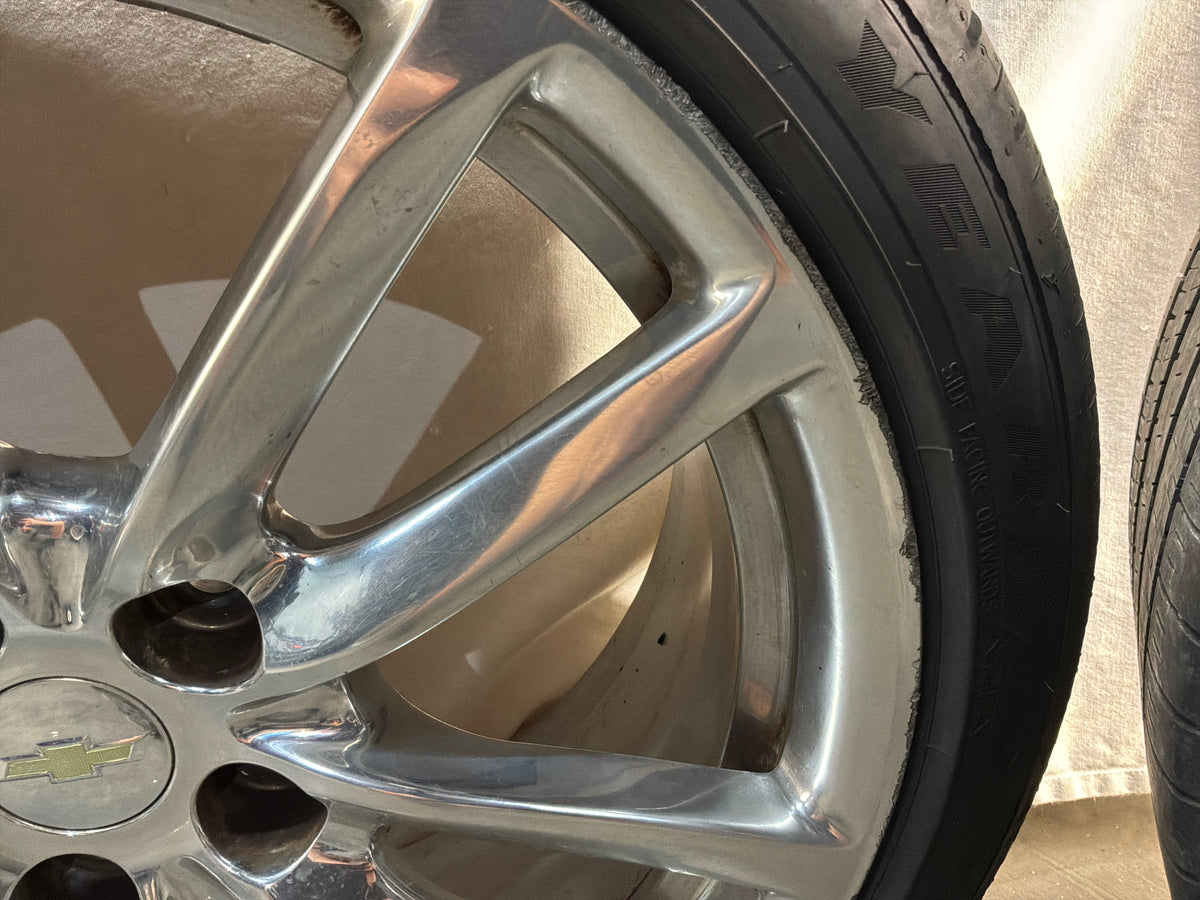 2014 Chevy SS Sedan Wheels Rim & Tires 19x8.5 & 19x9 275/35/19 245/40/19