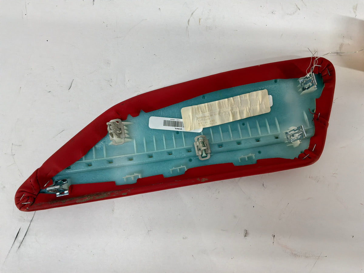 2021 Chevy Camaro SS RH & LH Door Armrest Red Knee Pads Panels OEM
