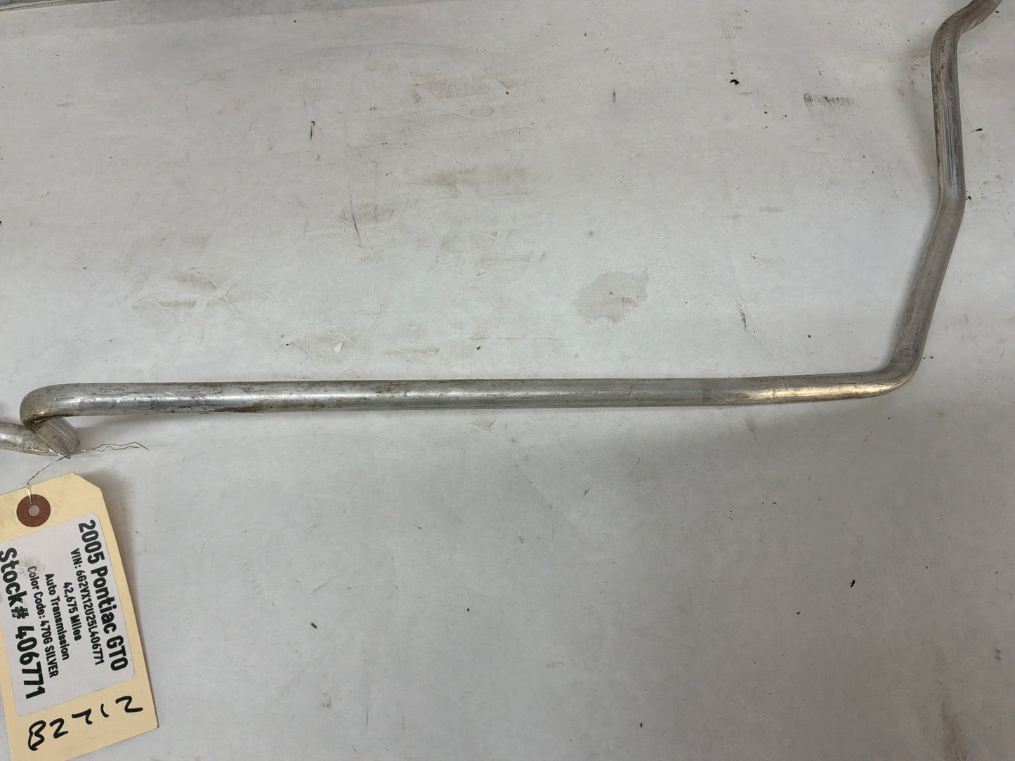 2005 Pontiac GTO AC A/C Air Conditioner Suction Line Hose Tube OEM